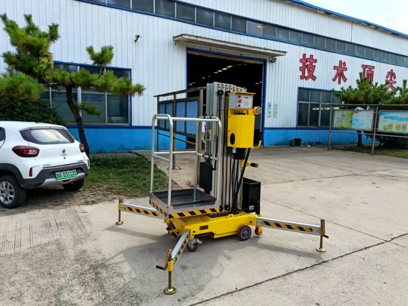 單桅柱高空作業(yè)平臺手推式主要作用是什么？